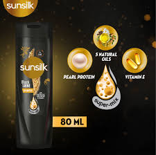 SUN SILK BLACK SHINE 80ML